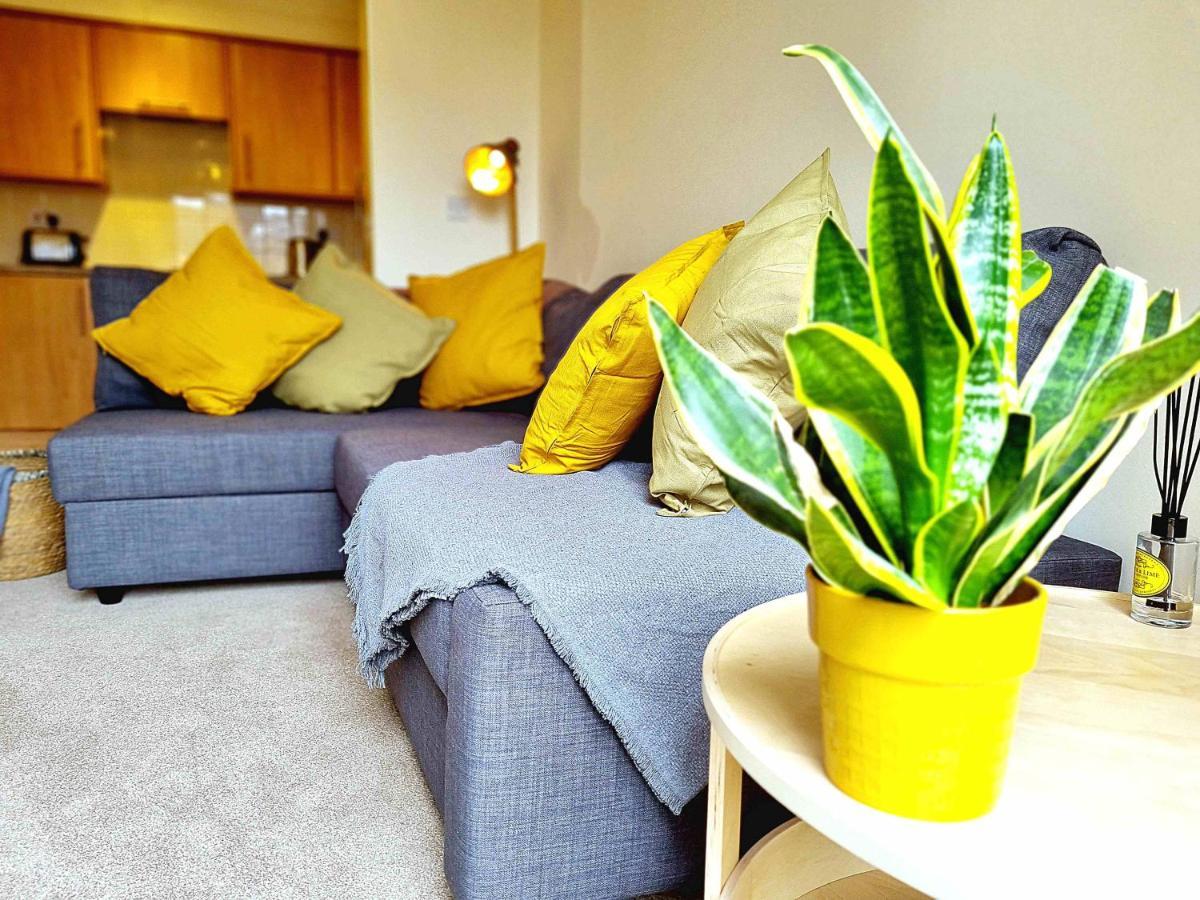Cityscape Haven: 1 Bedroom Apartment With Terrace And City View 伯恩茅斯 外观 照片